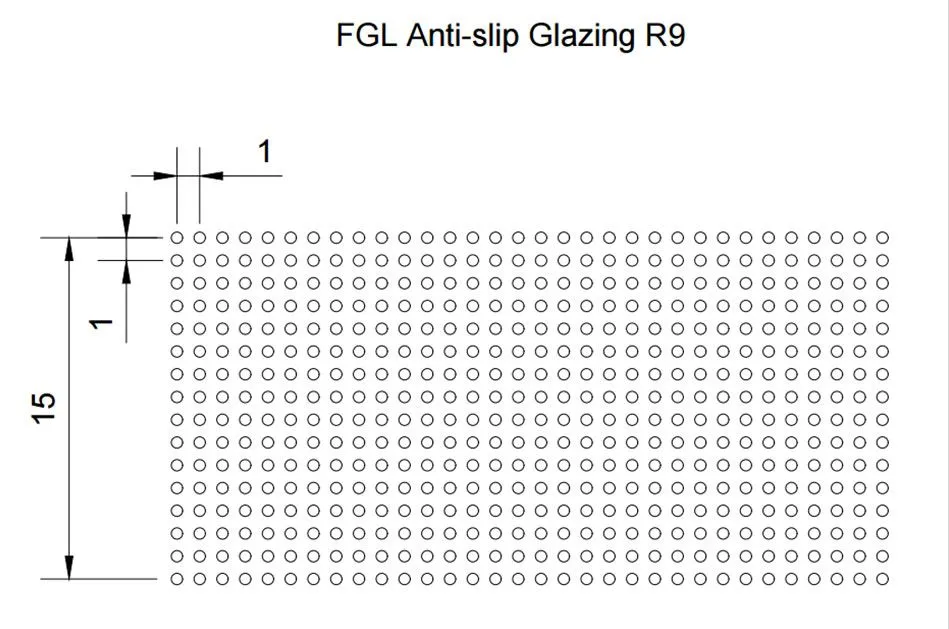 FGL Anti-Slip Glazing R9