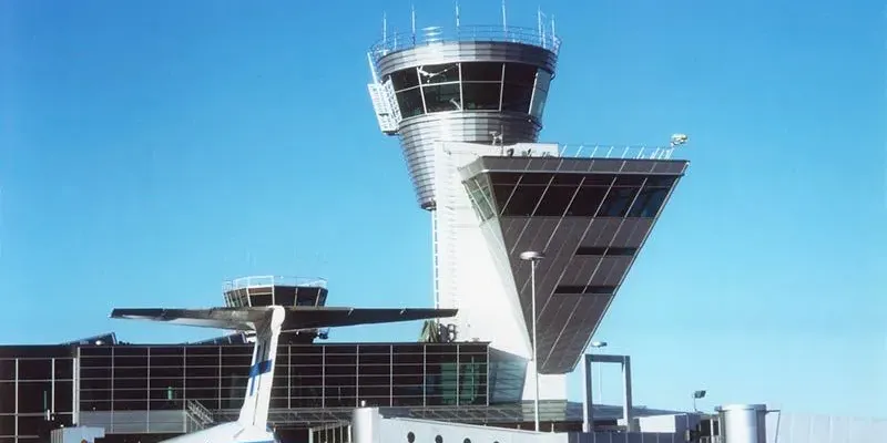 Helsinki-Vantaa  airport control tower, Finland